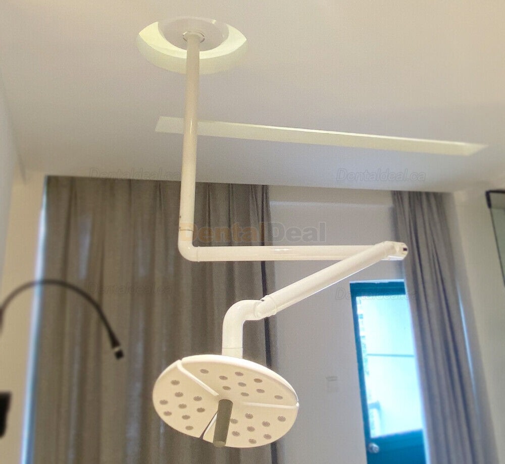 KWS KD-2018-D1 Ceiling Mounted Dental LED Surgical Shadowless Light Touch Switch 27 Holes